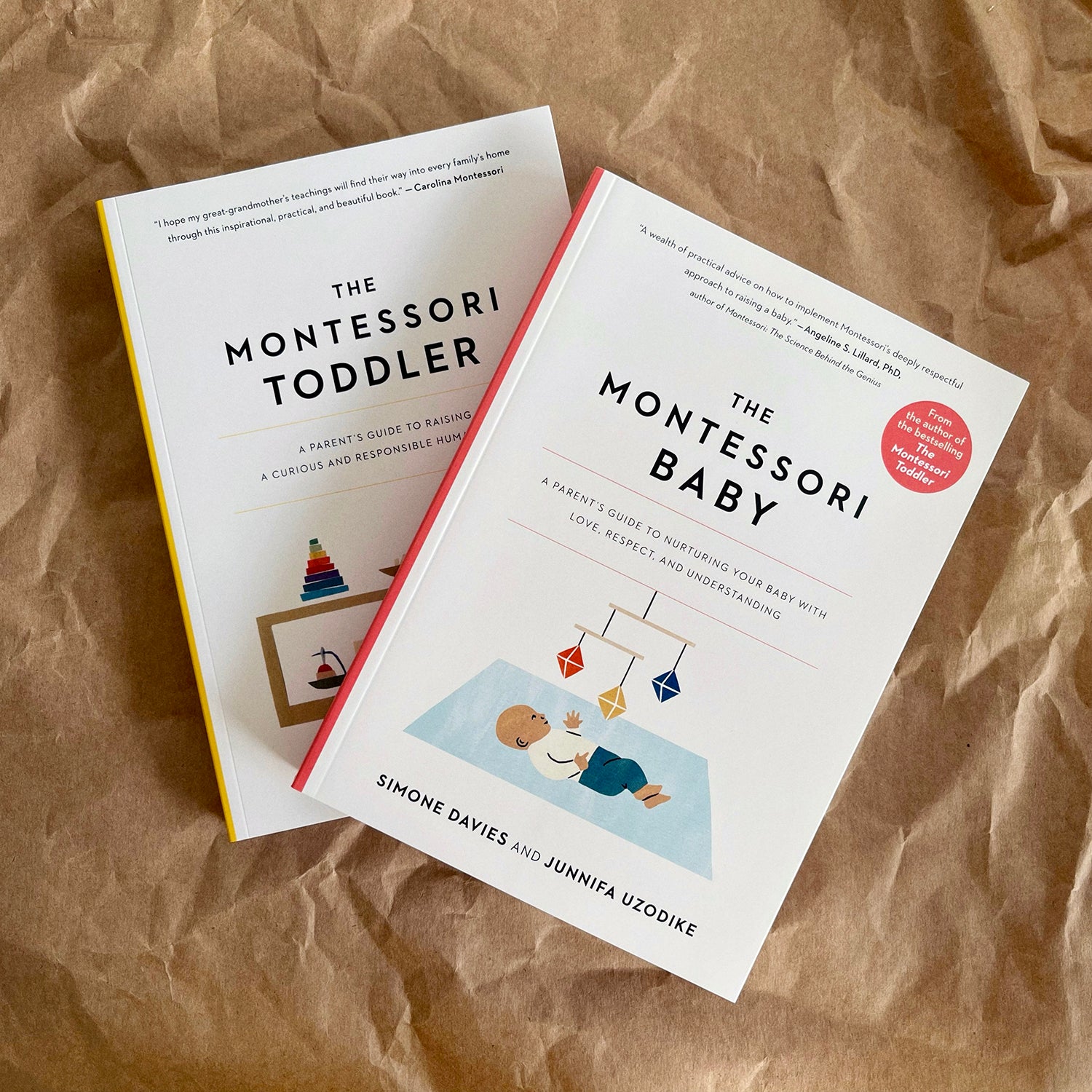 The Montessori Baby & The Montessori Toddler by Simone Davies