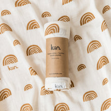 Load image into Gallery viewer, Kiin Organic Cotton + Bamboo Muslin Swaddle