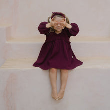 Load image into Gallery viewer, Cotton Cub Organic Muslin Sahra Dress &amp; Bloomer Set
