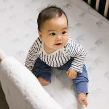 Load image into Gallery viewer, Pehr Organic Cotton Crib Sheet
