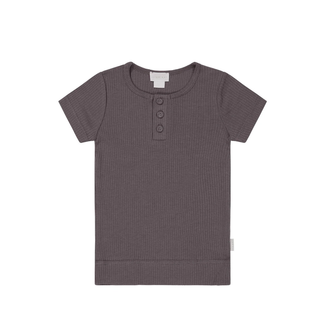 Jamie Kay Organic Cotton Modal Henley Tee