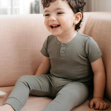 Load image into Gallery viewer, Jamie Kay Organic Cotton Modal Henley Tee
