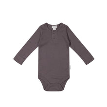 Load image into Gallery viewer, Jamie Kay Organic Cotton Modal Long Sleeve Bodysuit
