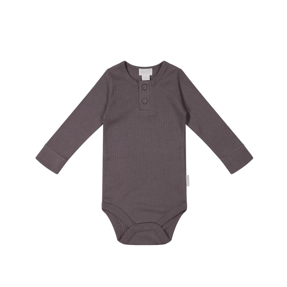 Jamie Kay Organic Cotton Modal Long Sleeve Bodysuit