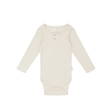 Load image into Gallery viewer, Jamie Kay Organic Cotton Modal Long Sleeve Bodysuit
