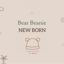 Load image into Gallery viewer, Cotton Cub Organic Bear Beanie
