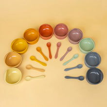 Load image into Gallery viewer, Kiin Silicone Bowl + Spoon Set
