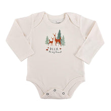 Load image into Gallery viewer, Finn + Emma Organic Long Sleeve Bodysuit (Holiday Collection)
