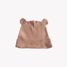 Load image into Gallery viewer, Cotton Cub Organic Bear Beanie
