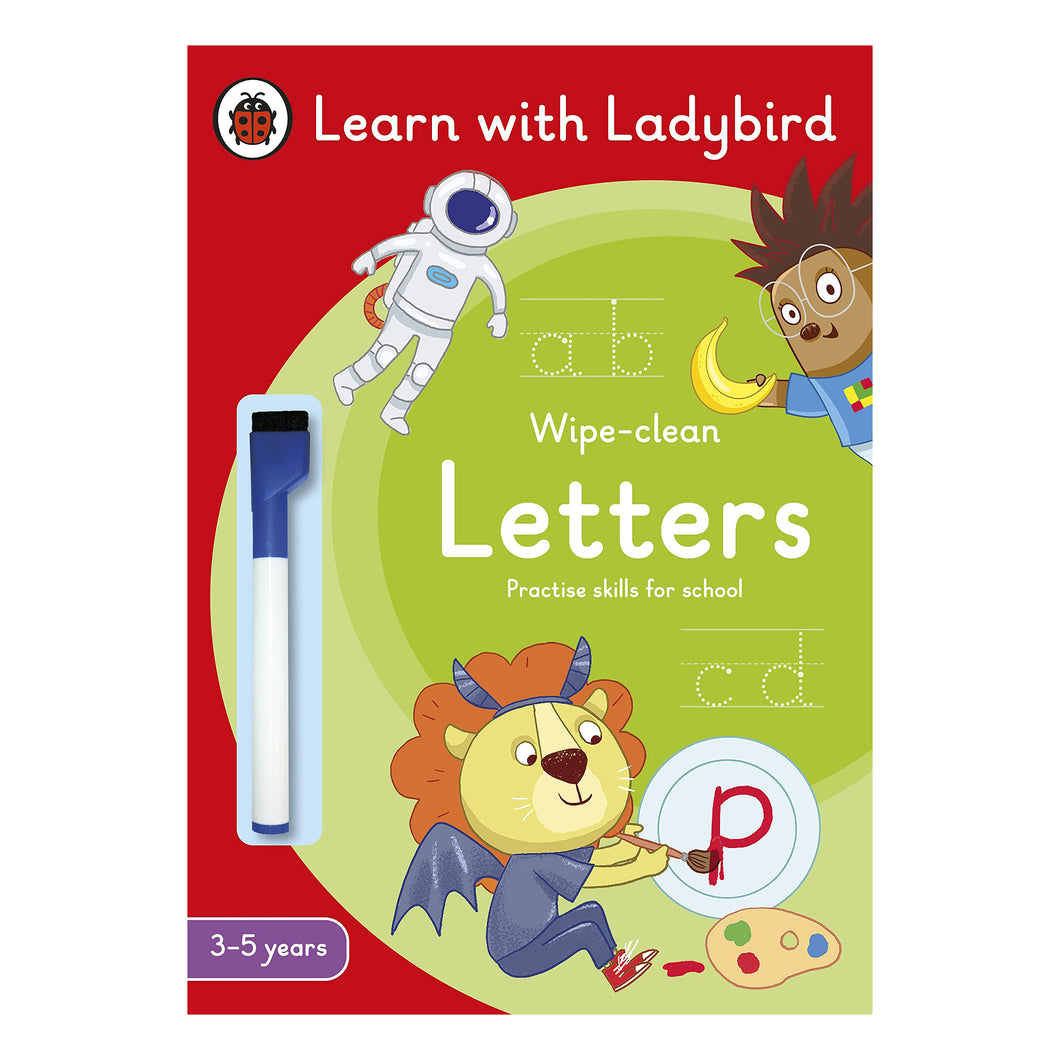 Learn with Ladybird Wipe-Clean Activity Book Series