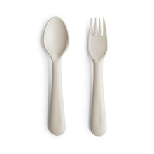 Load image into Gallery viewer, Mushie Fork &amp; Spoon Set
