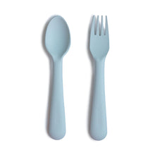 Load image into Gallery viewer, Mushie Fork &amp; Spoon Set
