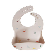 Load image into Gallery viewer, Mushie Silicone Feeding Bib
