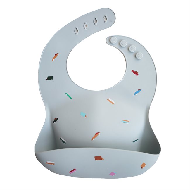 Mushie Silicone Feeding Bib