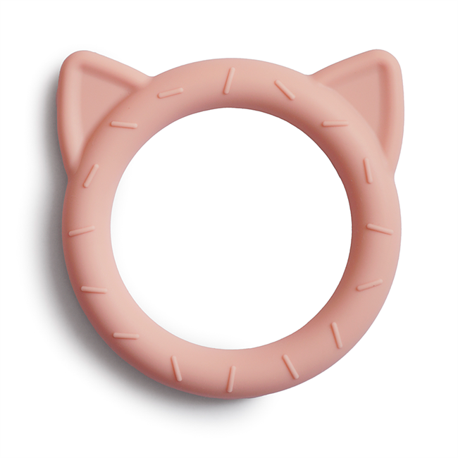 Mushie Teether - Bear & Cat