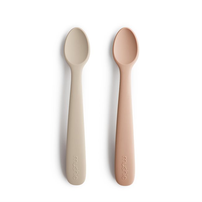 Mushie Silicone Baby Spoon 2-Pack