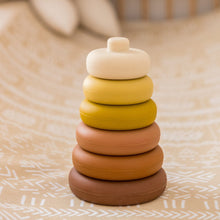 Load image into Gallery viewer, Kiin Silicone Round Stacking Tower Toy
